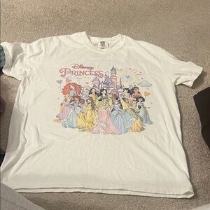 Disney Princess White T-Shirt